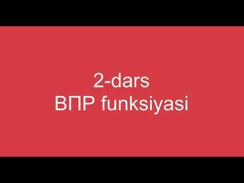 Видео: EXCEL ВПР FUNKSIYASI QO'LLANISHI