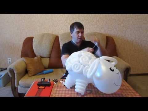 Видео: Барашек из шаров