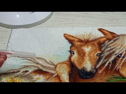 Видео: Алмазная мозаика, Фрея. Иго-го