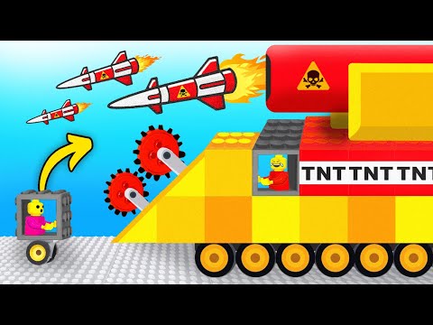 Видео: ОПАСНЫЙ LEGO МАКСИМАЛЬНОГО УРОВНЯ! - TOYS Crash Arena (1000x)