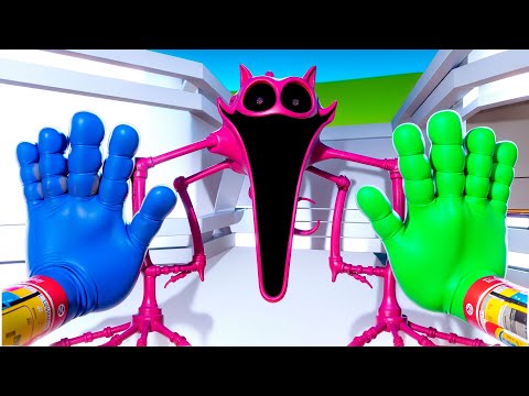 Видео: ВЫЖИВАЕМ ОТ МОНСТРОВ С ПОМОЩЬЮ ПЕРЧАТОК POPPY PLAYTIME Garry's Mod Sandbox