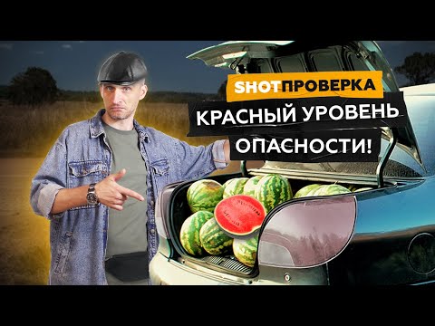 Видео: Как выбрать вкусный арбуз и не отравиться? | SHOT ПРОВЕРКА