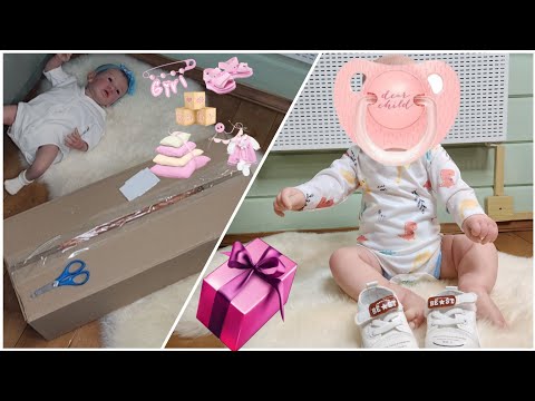 Видео: Распаковка куклы Реборн! RebornBabyBox Opening!❤️
