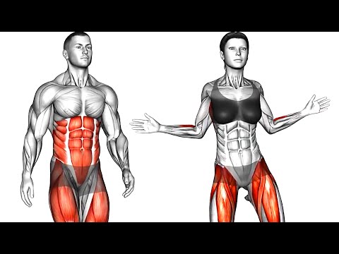 Видео: Делайте эти Упражнения чтобы Быстро Похудеть