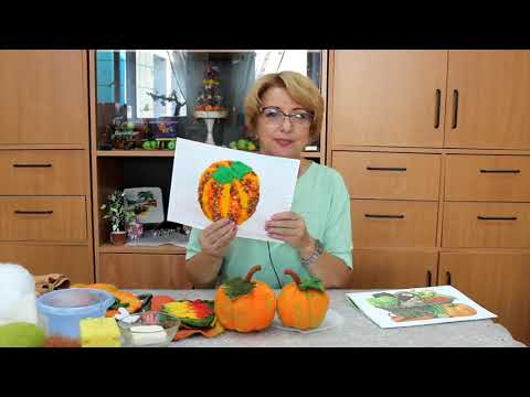 Видео: Тыква Из Шерсти