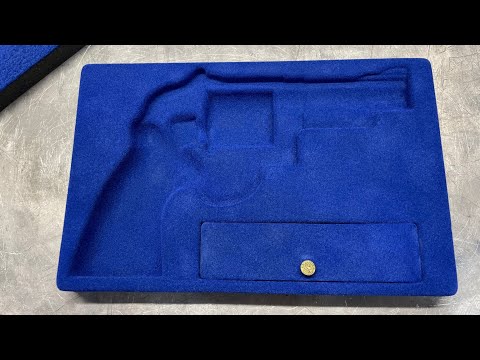 Видео: Флокирование кейса для огнестрельного оружия с помощью Flock It! Smith & Wesson 44 Magnum 29-2.