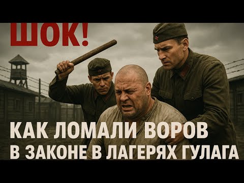Видео: ШОК! Как ломали воров в законе в лагерях ГУЛАГа
