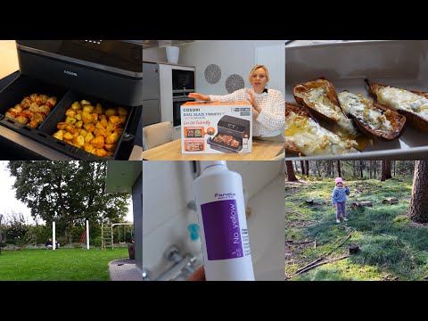 Видео: VLOG🇩🇪:✅АЭРОГРИЛЬ Cosori Dual Blaze TwinFry 10L/ каким шампунем пользуюсь/ в лес за 🍄‍🟫