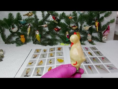 Видео: 🎄 Каталожные елочные игрушки СССР. 50-60гг. Коллекционные экземпляры