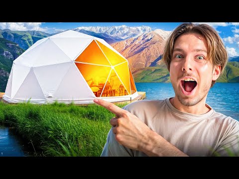 Видео: Ночь В САМОМ ДЕШЕВОМ Отеле На Берегу Озера