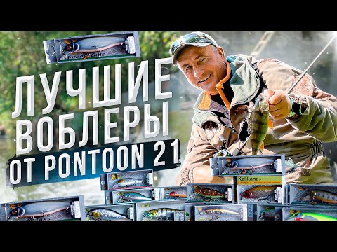 Видео: Топ 10 лучших воблеров Pontoon 21 | Обзор и описание