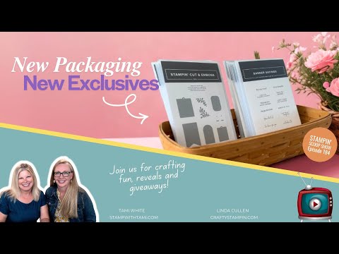 Видео: Распаковываем ноябрьские эксклюзивы Stampin’ Up! и представляем НОВУЮ упаковку!