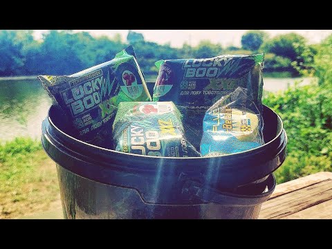 Видео: Рибалка на Товстолобика з Технопланктоном "Lucky Ebisu"