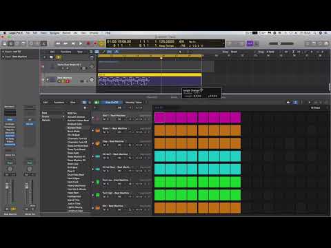 Видео: 6 способов создания барабанных партий в Logic Pro X - часть 2