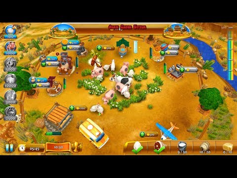 Видео: Farm Frenzy 4 (Elder Level 3) only GOLD Веселая ферма 4 (Старейшина Уровень 3) Золото