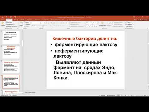 Видео: А. Н. Савинова. Фармация. Энтеробактерии. Эшерихии