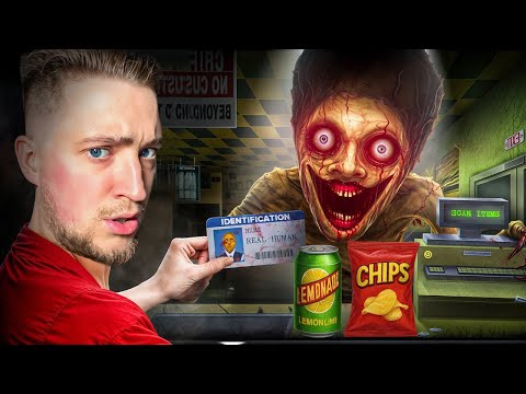 Видео: НЕ ПРОДАВАЙ ИМ НИЧЕГО! МОНСТР ИЛИ ПОКУПАТЕЛЬ? СТРАШНАЯ НОЧНАЯ СМЕНА В ГИПЕРМАРКЕТЕ!