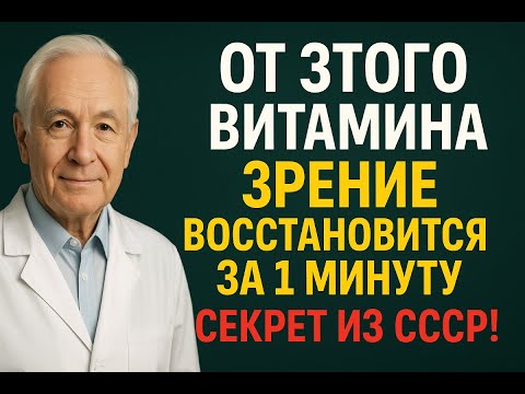 Видео: Закусывайте это перед сном — и глаза будут видеть, как в 20 лет!