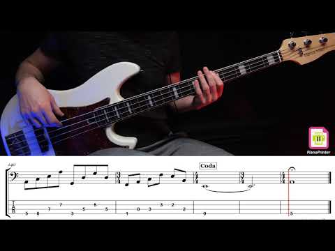 Видео: Ария - Герой асфальта Bass Cover | Табы & Ноты