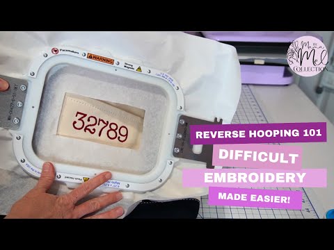 Видео: Обратные пяльцы 101 — сложная вышивка стала проще!