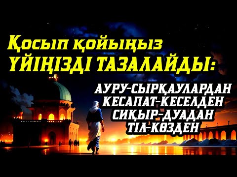Видео: Үйіңізде жаман энергия болмасын қосып қойыңыз