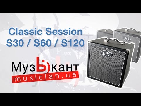 Видео: EBS Classic Session | басовые комбо-усилители S30, S60, S120 | Игорь Закус