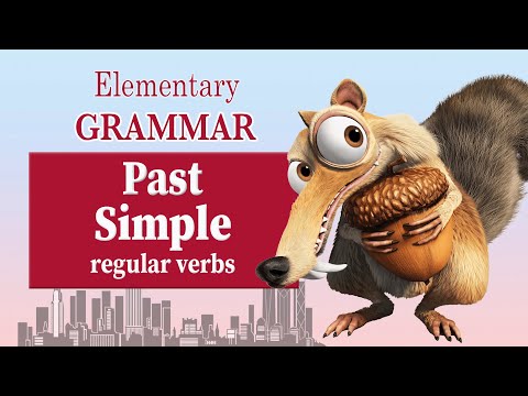 Видео: Устный тренажёр для начинающих. Грамматика. Elementary. Past Simple. Regular verbs