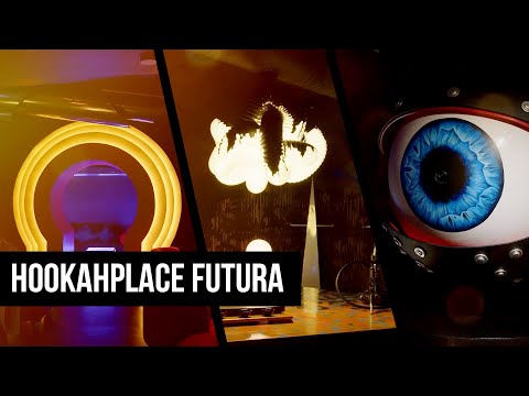 Видео: HPTV / Ретро-футуризм в кальянной! HookahPlace Futura