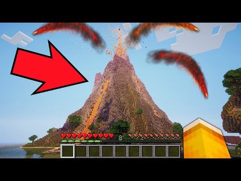 Видео: МАЙНКРАФТ, НО КАЖДУЮ МИНУТУ ПРОИСХОДИТЬ КАТАСТРОФА ИЗ-ЗА ВУЛКАНА MINECRAFT МУЛЬТИК