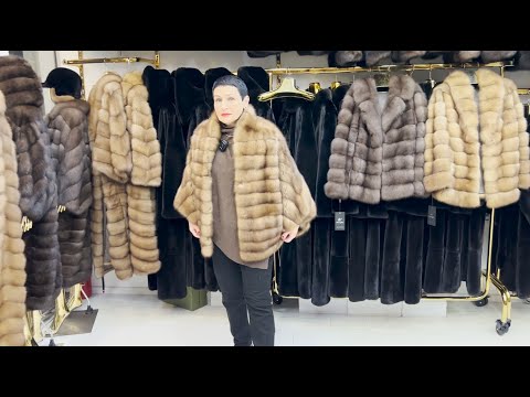 Видео: GEVORG FURS✨ ШУБЫ💃 СОБОЛЬ| НОРКА| КУНИЦА😍 НОВИНКИ🌹 ТК Садовод. Москва