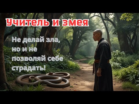 Видео: Учитель и змея! #притча #мудрость #саморазвитие #мотивация #духовность #жизнь #поучительнаяистория