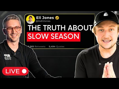 Видео: Как использовать низкий сезон для развития вашего бизнеса в сфере фотографии недвижимости (LIVE)