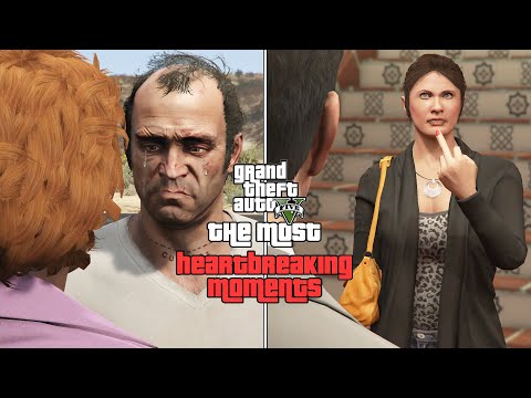 Видео: GTA 5 — Самые душераздирающие моменты! (ТОП-5)