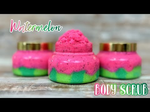 Видео: Приготовьте арбузный скраб для тела из двух ингредиентов за считанные минуты!