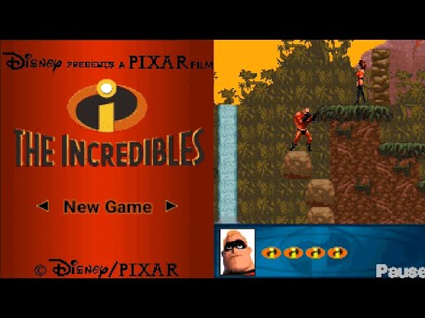 Видео: The Incredibles/Суперсемейка - Прохождение Java игры