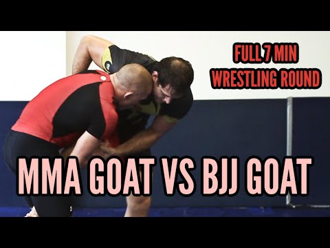 Видео: MMA GOAT GSP против BJJ GOAT Роджера Грейси | ПОЛНЫЙ 7-минутный раунд борьбы!!!