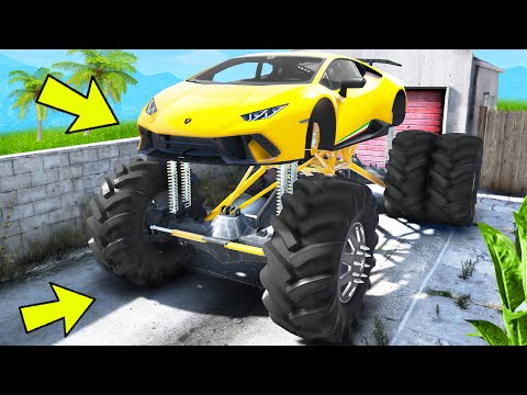 Видео: УГНАЛ ЛАМБУ МОНСТР ТРАК У МАЖОРА ЗА 180 СЕКУНД! БИТВА ВОРОВ В ГТА 5!