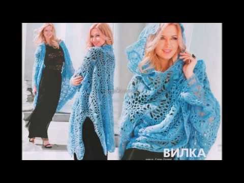 Видео: Вязание на вилке - идеи для вдохновения (все фото с инета). Часть 3.