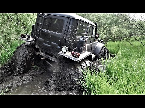 Видео: УАЗ-ЕРМАК! ЗАСАДИЛИ В ЗАИЛИНОЙ РЕЧКЕ!