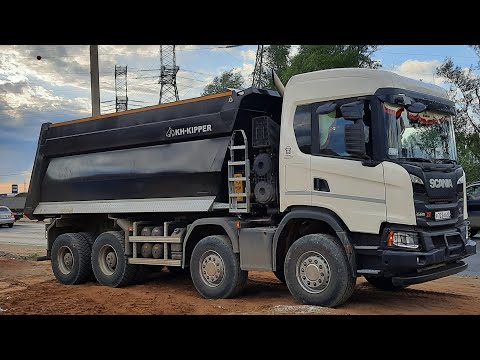 Видео: Получил новую сканию G440 .  Scania G440