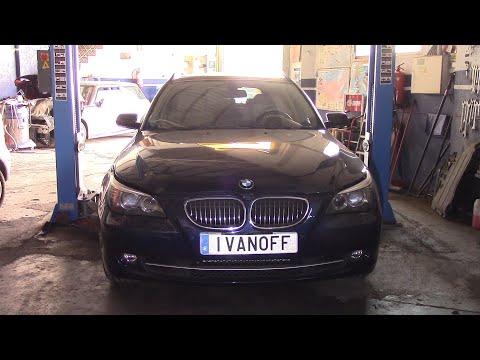 Видео: BMW 530XD E61  2007 M57N2 306D3  235 л/с Замена цепей