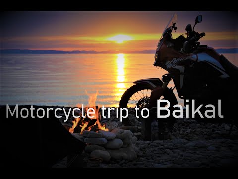 Видео: Мотопутешествие на Байкал на мотоциклах Africa Twin 1000 DCT & BMW F800GS. Серия 3