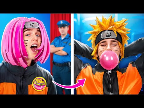 Видео: Как пронести НАРУТО в кинотеатр? Проносы Сладостей и Ниндзя Челлендж!
