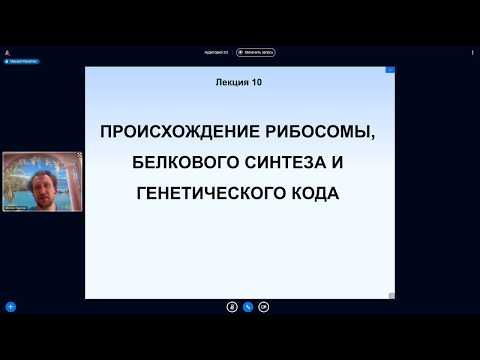 Видео: Михаил Никитин. Лекция 9. Происхождение рибосомы, белкового синтеза и генетического кода.