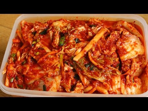 Видео: Как сделать Easy Kimchi (막 김치)