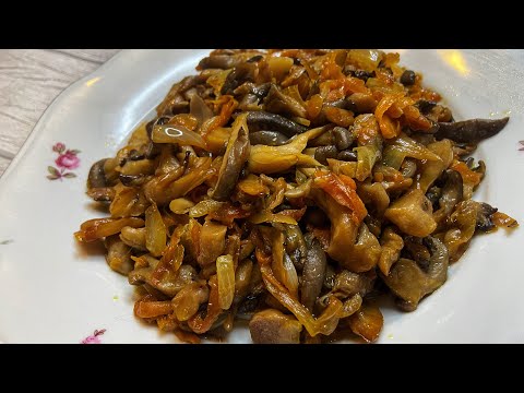 Видео: Супер закуска!!!! Грибы вешенки в соевом соусе постное блюдо