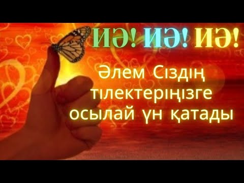 Видео: ИӘ, ИӘ, ИӘ! Әлем Сіздің тілектеріңізге осылай үн қатады