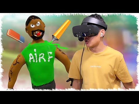 Видео: Джоннидің 3д суретін салдым (VR)