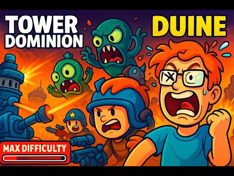 Видео: Tower Dominion - САМЫЙ сложный герой закрыт на черепках! (Будут скримеры)
