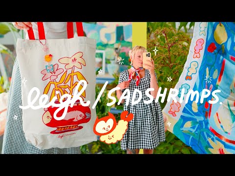 Видео: Видеоблог студии Sad Shrews/Leigh Ellexson 🦐